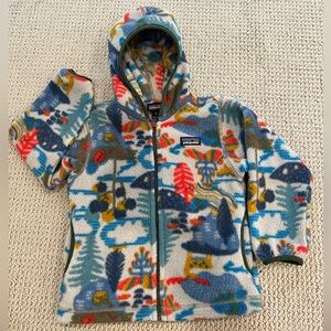 Baby Toddler Patagonia Kids Synchilla Fleece Zip Up Hooded Jacket